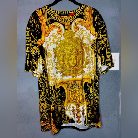 Size 3xl ~ mildly used ~ silk material - Picture 6 of 6